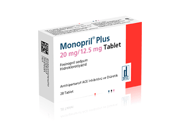 MONOPRIL PLUS  20 MG/12,5 MG 28 TABLET